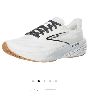 Brooks White Athletic Sneakers